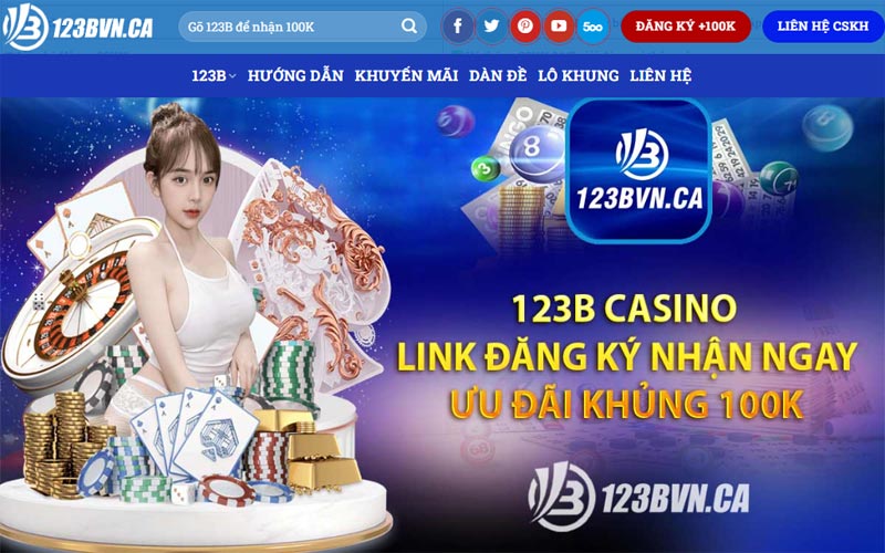 Nhà cái 123B – Sự lựa chọn tốt nhất cho người chơi casino
